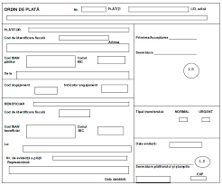 Imprimat emis de un organ official, folosit pentru plata unor taxe sau impozite. Noul Model De Ordin De Plata Pentru 2014