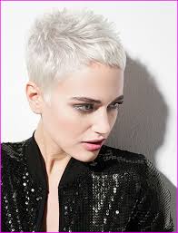 These haircut layered for men dan women can be clean cut for work or edgy for play. Short Haircut Gray Hair Novocom Top