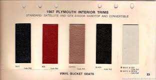 1967 Gtx Interior Colors For B Bodies Only Classic Mopar Forum