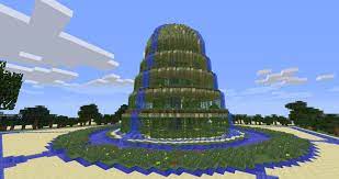 Minecraft Garden Waterfall Minecraft Garden Minecraft Blueprints Minecraft