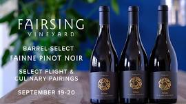 Barrel-select Weekend - Fáinne Pinot noir