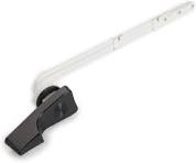 Qualihome Levier de chasse d'eau noir de rechange pour réservoir de  toilette standard américain, levier noir compatible avec la plupart des  réservoirs ...