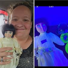 Beautiful and Creepy Glass Figurine Find