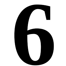 6 (six) is the natural number following 5 and preceding 7. 6 Wiktionary