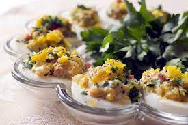 Shrimp Deviled Eggs Recipe Recipe Deviled Eggs Shrimp Deviled Eggs Recipes