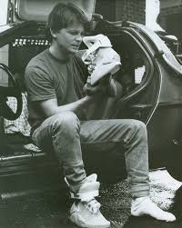 Nike Air Mag Back To The Future For Sale Original Skinny Jeans Nike Mag Back To The Future Marty Mcfly Michael J Fox