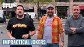 Four comedians and lifelong friends compete to embarrass each other out amongst the general public with a series of hilarious and if they refuse, they lose. Impractical Jokers The Misadventures Of Q And Pepe Punishment Trutv Youtube