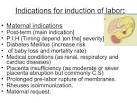Inducing labor BabyCenter
