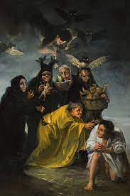 From wikipedia, the free encyclopedia. Witches Sabbath 1797 1798 Painting By Francisco Goya