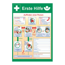Dies gilt sowohl für die allgemein bekannten, als auch spezielle notfälle, bei denen man die richtige notfallnummer nicht direkt im kopf oder im handy eingespeichert hat. Schild Anleitung Zur Ersten Hilfe Kunststoff 400 X 562mm Sanismart