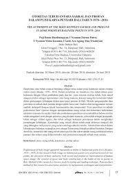 Pdf Otoritas Tubuh Antara Sakral Dan Profan Dalam Puisi Karya Penyair Bali Tahun 1970 2016