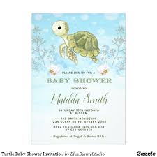 Turtle Baby Shower Invitation Under The Sea Ocean Zazzle Com In 2020 Turtle Baby Shower Turtle Baby Shower Invitations Turtle Baby Shower Theme