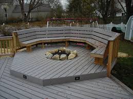 What about a composite deck? Outdoor Fireplaces Fire Pits Photo Gallery