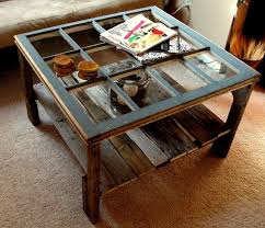 It is inexpensive and easy to. Diy Furniture Old Window Pallet Coffee Table We D Probably Put A Thick Piece Of Glass Diy Loop Leading Diy Craft Inspiration Magazine Database