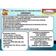 Check spelling or type a new query. Lowongan Kerja Indomaret