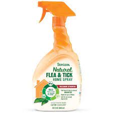 Tropiclean Natural Flea Tick Home Spray 32 Oz Multicolor Flea And Tick Spray Tick Spray Flea And Tick