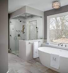 Remodeling a master bathroom is an exciting (and sometimes stressful) project. Pin By Leigh Rzepecki On Bathroom Remodel Bathroom Interior Design Bathrooms Remodel Tub To Shower Remodel