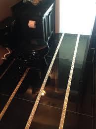 Everything Black Tile Flooring Done By Baker Flooring And Design Tile Blacktile Black Tiles Tile Floor Flooring