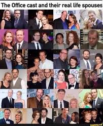 Ice Cast And Their Real Life Spouses Ifunny Office Cast Office Jokes The Office