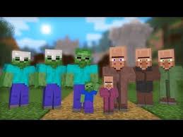 Zombie Villager Life Full Animation I Minecraft Animation Youtube Animation Minecraft Zombie