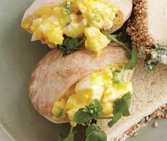 Curried Egg Salad In Mini Pitas Recipe Epicurious Com Curry Egg Salad Delicious Sandwiches Pita Recipes