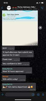 Aia public takaful plan perlindungan perubatan family. Khai A Twitter Guys Aku Nak Share Satu Benda Ni Kawan Aku Submit Critical Illness Claim On 12 4 Isnin Untuk Client Dia Harini Dah Approve Claim Aia Memang Pantas Sebab Aia Aia Public