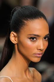 Theblackbeauties Freakowiak Cora Emmanuel At Elie Saab Haute Makeup Looks Hair Beauty Beauty