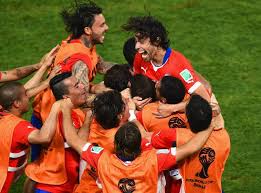 Jorge valdivia amazing nutmeg vs fucile chile vs uruguay copa america 2015. Jorge Valdivia Of Chile Celebrates Scoring The Teams Second Goal With Teammates Vs Australia Fifa World Cup 2014 World Cup