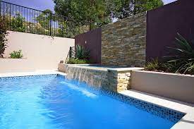 Water Features Water Feature 10 By Sydney Pool Builder Sunrise Pools Pool Water Features Pool Landscape Design Water Features For Sale