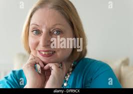 Pic by Guy Newman. Devon based bestselling author Hilary Mantel CBE at home  in Budleigh Salterton, East Devon Stock Photo