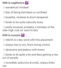 What does it mean to have lilith in cancer if i'm a man or a woman? Lilith In The Signs Zodiac Amino