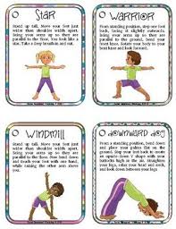 Printable Yoga Cards With Yoga Poses For Kids With Digital Slides Yoga For Kids Yoga Cards Kids Yoga Poses