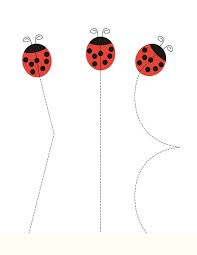 Preschool Ladybug Pre Wrting Funny Crafts Ladybug Preschool Pre Writing