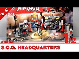 Afin de rejoindre les fils de garmadon, zane (alias serpent jaguar) participe à une course de motos initiatique et mortelle. Construction Lego Ninjago S O G Headquarters 1 2 Fr Youtube