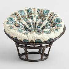 Swivel rocker cushion is a comfortable, deeply tufted cushion available in a wide variety of fabrics, colors, and patterns. Folding Chairs Aren T Very Trendy Or Attractive And Not Too Comfortable A Papasan Chair Is Among Th Papasan Chair Cushion Papasan Chair Outdoor Papasan Chair