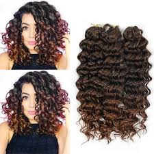 Check spelling or type a new query. Amazon Com Bekjdiof Deep Wave Crochet Braid Hair Extension Short Synthetic Hair Crochet Braiding Hair 10inch Synthetic Hair 1b 30 3piece Beauty