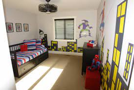 Lets explore his room and see if there are any cool easter eggs for us to fi. Spiderman Bedroom Houzz
