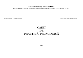 Practica pedagogica 12 octombrie 2012 comentarii: Doc Caiet Practica Modul Psihopedagogic Bianca Danci Academia Edu