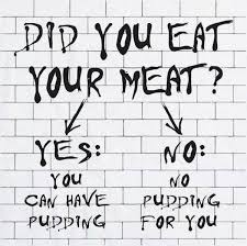 Pink Floyd We Don T Need No Education Lyrics Did You Eat Your Meat Pink Floyd Floyd I Love To Laugh