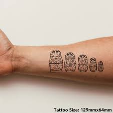 4.1 out of 5 stars. Russian Matryoshka Dolls Temporary Tattoos To002810 Ebay