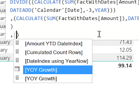 For example, if a village ended the year with a population of 275, then the final value is 275. Multiple Year Over Year Calculation Microsoft Power Bi Community