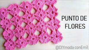 Flores con hojas en forma de plumas en punto tunecino tejidas a crochet paso a paso. Como Tejer Punto De Flores A Crochet Paso A Paso Youtube