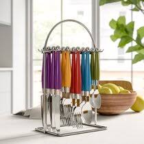 Find the latest designer fashion &. Green Flatware Sets From 30 Until 11 20 Wayfair Wayfair
