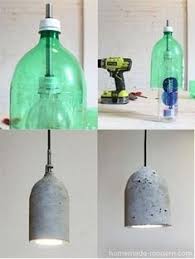 Beton Lampe Lampe Beton Lampe Diy Dekoration