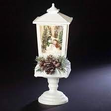 Amazon.com: Roman 160225 Led Pedistal Lantern with Holy Snowblow, 13.2  inch, Multicolor : Home & Kitchen