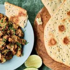 Nadiya Hussain S Jackfruit Curry With No Yeast Naan Bbc Time To Eat Recipe Jackfruit Curry Nadiya Hussain Recipes Vegetarian Dishes