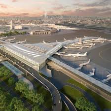 Includes flight arrivals and departures, ground transportation, news, alerts, and a guide to the facility. First Look At Newark Liberty International Airport S New 1 4b Terminal Curbed Ny