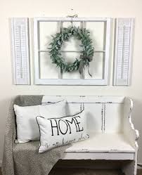 Shutter Wall Decor Customized Farmhouse Shutters Rustic Wall Decor Dekor Ev Dekoru Duvar Dekorasyonu