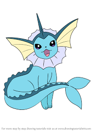 Here presented 59+ pokemon characters drawing images for free to download, print or share. Learn How To Draw Vaporeon From Pokemon Pokemon Step By Step Drawing Tutorials