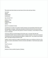 Contract Manager Resume Cover Letter Manager Resume Objective Examples Interest To Be A Manager Well At Least You Should Manage Your Resume By Yourself R